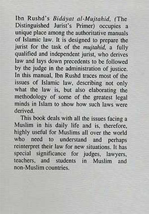 Great Books of Islamic Civilization: The Distinguished Jurist's Primer Vol.2