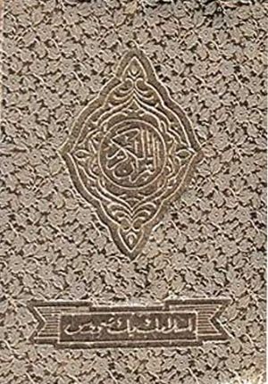 Qur'an Majeed No. 48, AR-URDU, Hafizi, Gold Case, Zipper (10x14cm - 4x6in)