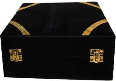 Qur'an Majeed No. 3-A Hafizi- Velvet Box - Black OR Red