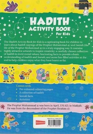 Color and Activity: Hadith Activity Book for Kids